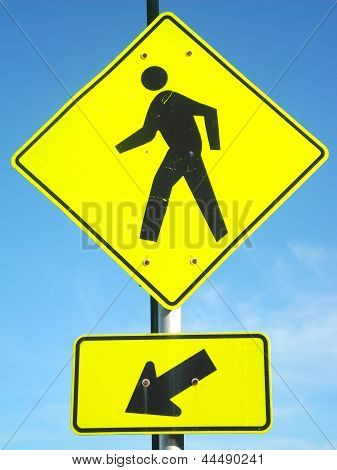 A Pedestrian Sign
