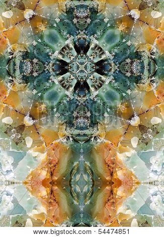 kaleidoscope cross, chert layers