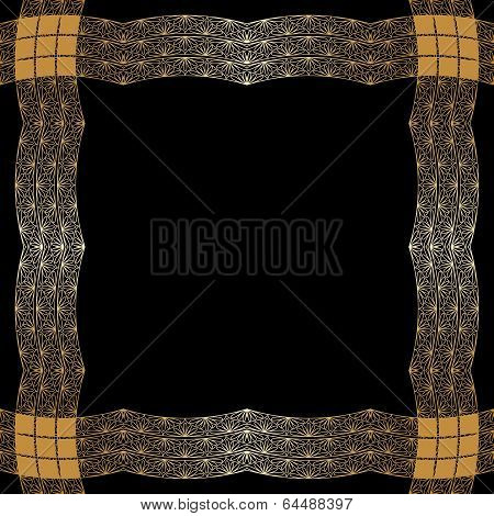 Vector Gold Ornament.