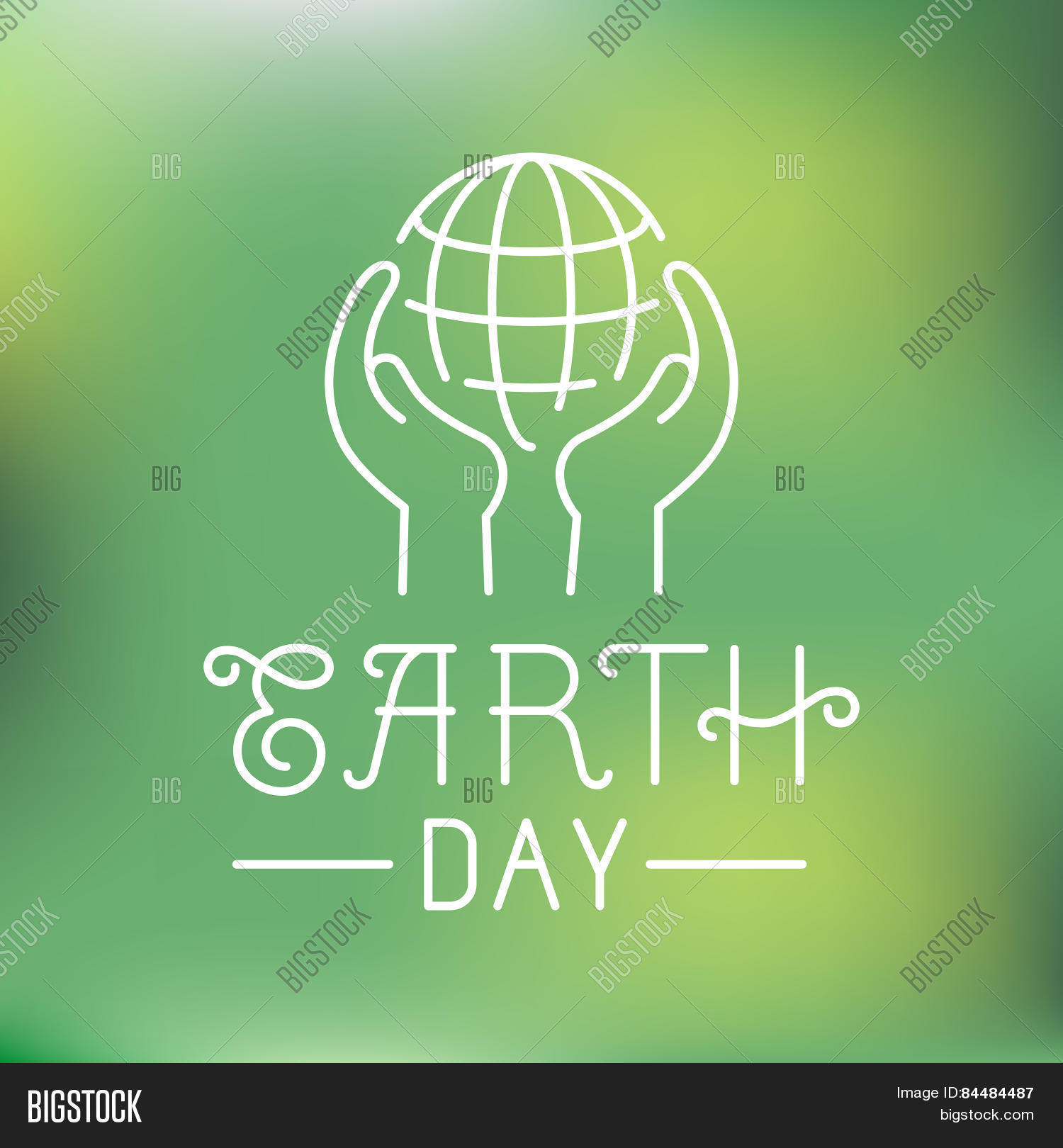 Vector Earth Day Logo Vector Photo Free Trial Bigstock