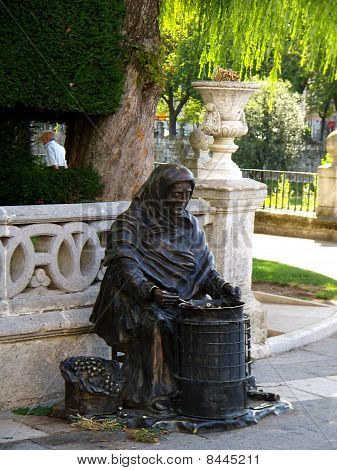 스페인에 부르 고 스에서 조각 라 Castaera