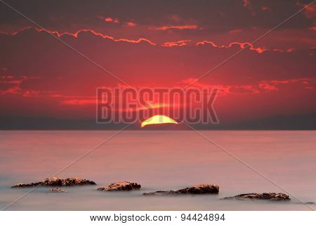 Red sunset