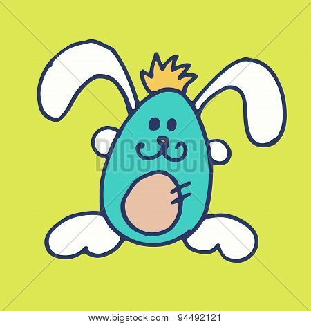 Vetor happy Easter card