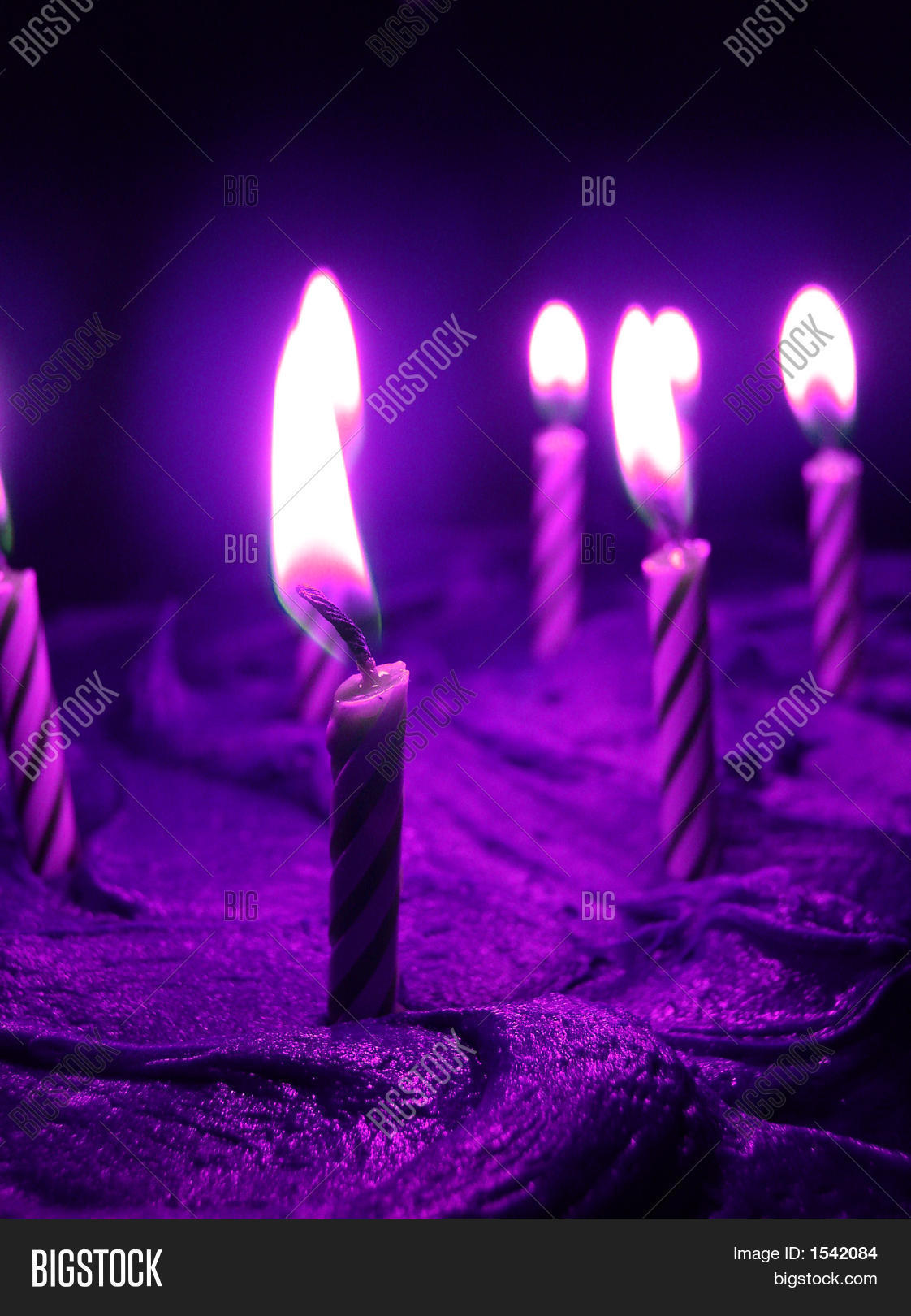 Purple Candles Image & Photo (Free Trial) Bigstock