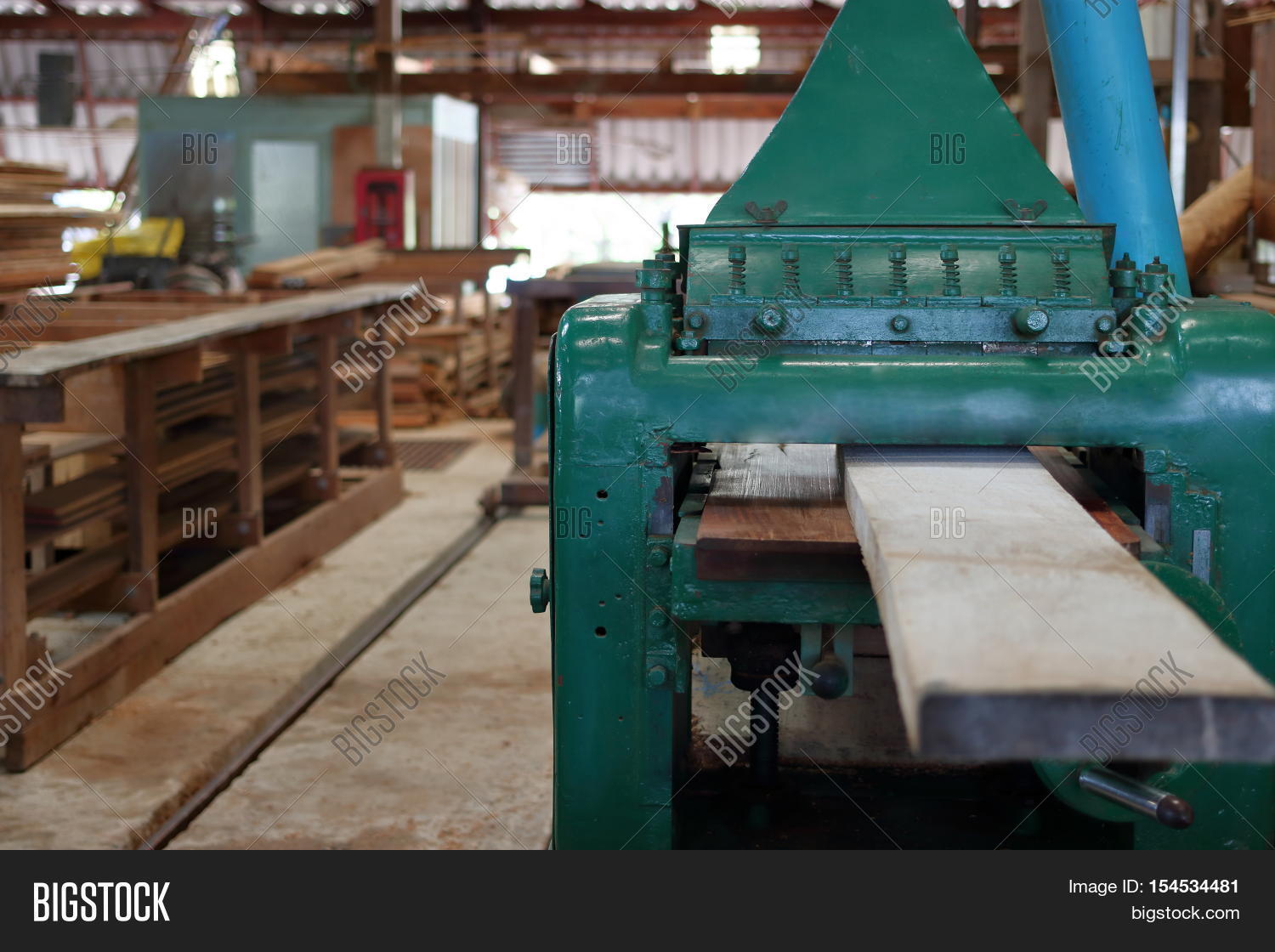 Planing Wood Machine Image & Photo (Free Trial) Bigstock