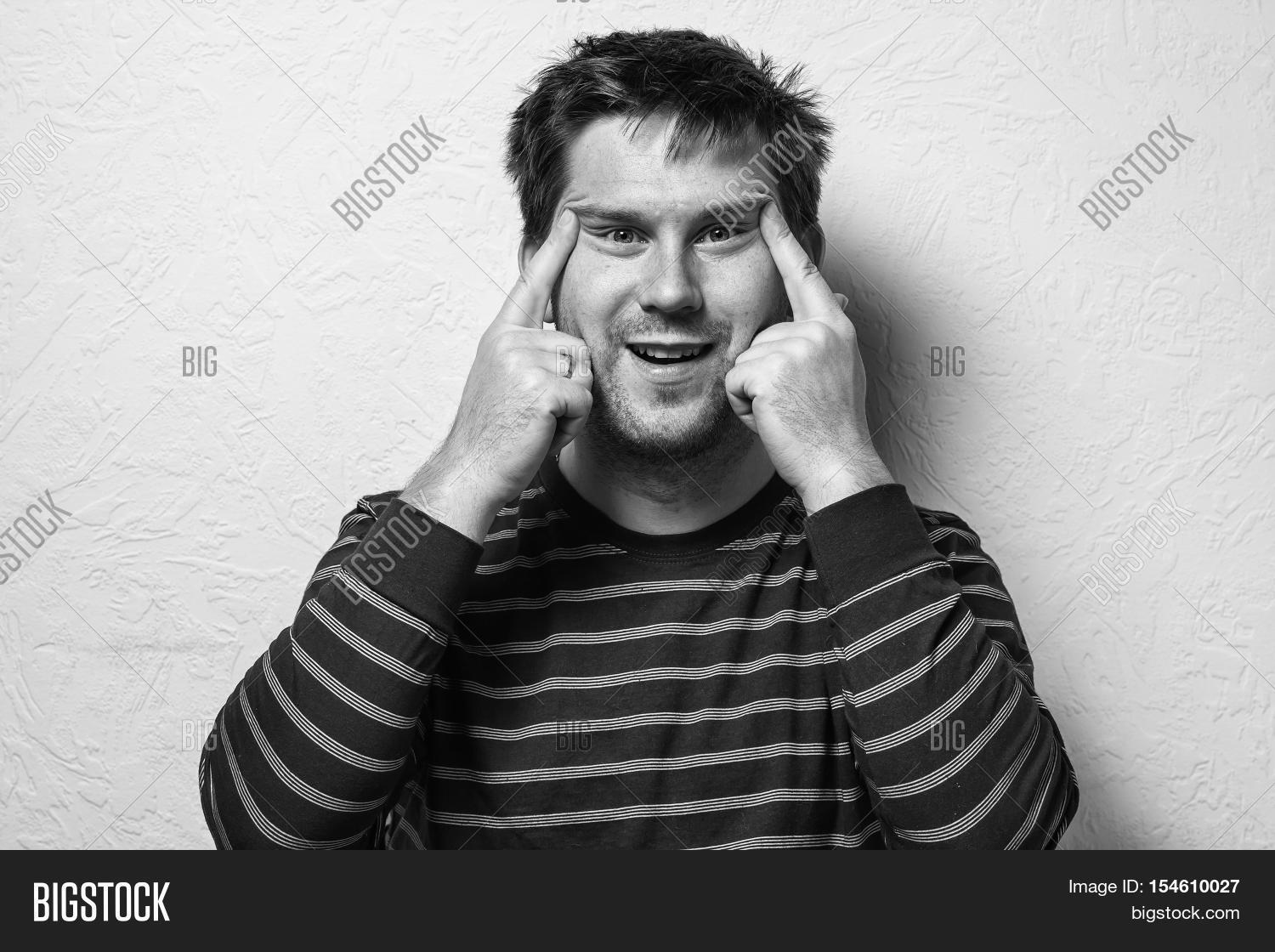 Close Funny Young Man Image & Photo (Free Trial) Bigstock