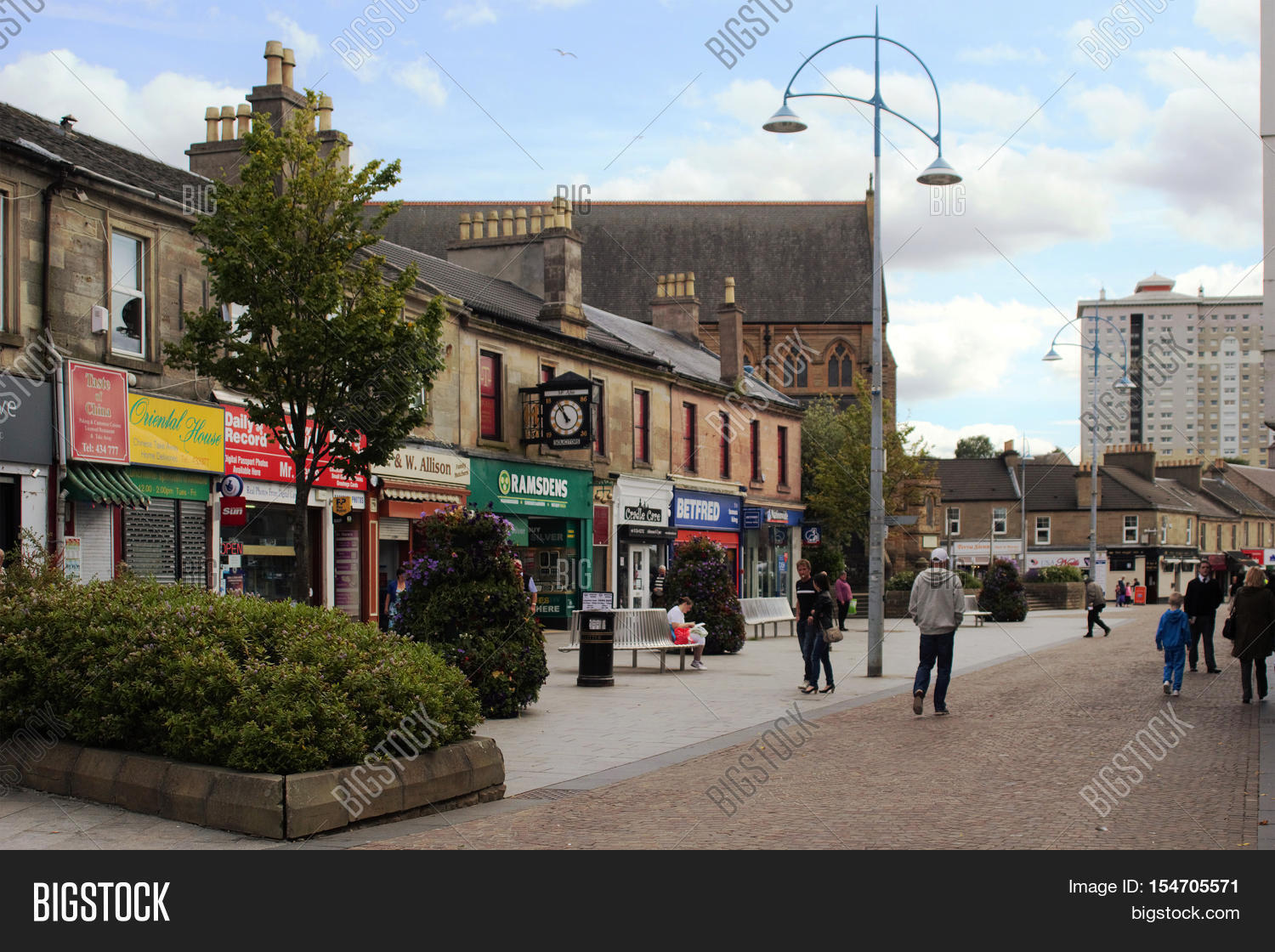 Streets Coatbridge Image & Photo (Free Trial) Bigstock