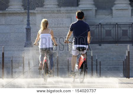 Bicycle In Lyon