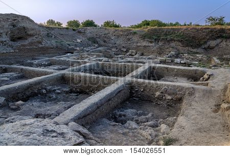 Excavations of the ancient city in Crimea. Journey through ancient Crimea
