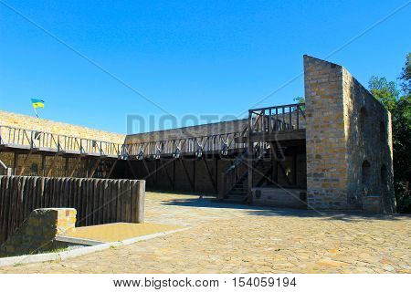Bastion of hetman Doroshenko in Chigirin, Ukraine