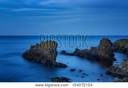 The ships, near the village of Sinemorets, Bulgaria