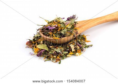 Dried Herbal Tea Leaves