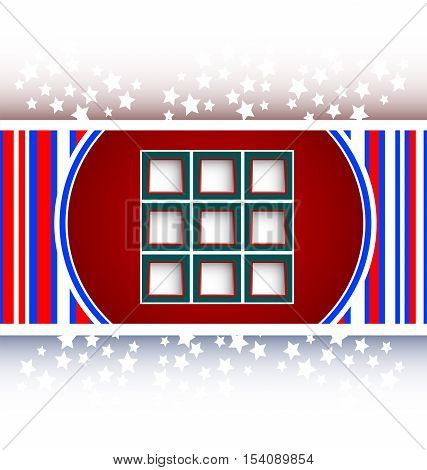 Empty Box Sign On Web Icon, Button