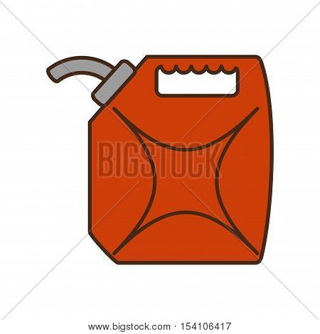 oil galon isolated icon vector illustration design