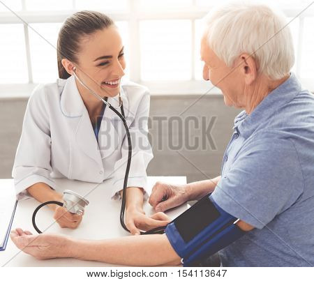 Beautiful Doctor And Patient