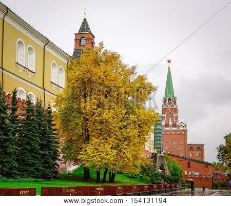 Red Square In Moscow, Russia