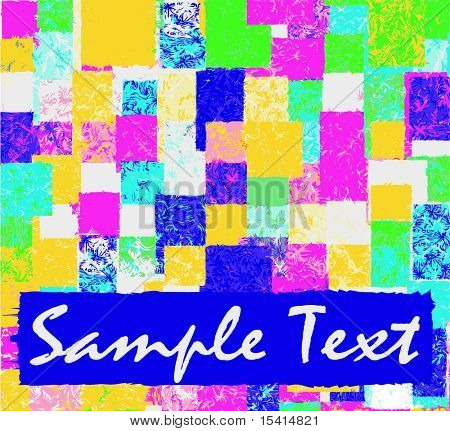 Vektor Patchwork mozaik