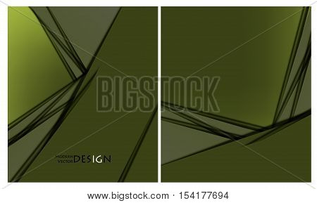 Vector brouchures bright templates set. Elements for design. Magazine, annual reports vector templates. Eps10
