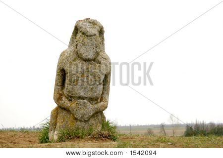 Stein-Skulptur