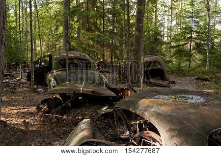 Car Dump In Kirkoe Mosse