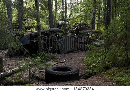 Car Dump In Kirkoe Mosse