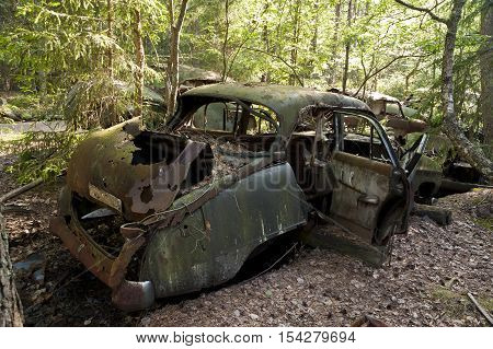 Car Dump In Kirkoe Mosse