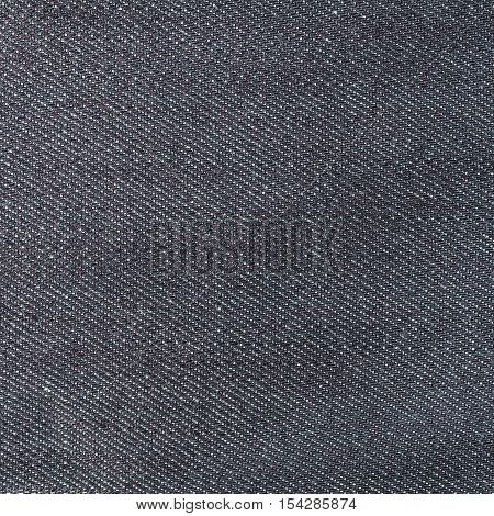 Violet denim texture background. Square close up