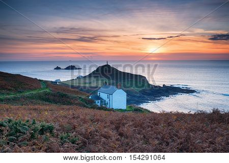 Sunset Over Cape Cornwall