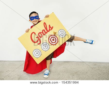 Goals Target Arrow Icon Graphic Concept