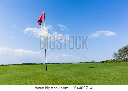 Golf Green Flagstick