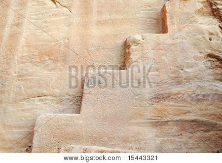最古老的岩石楼梯、 老 nabatian 文化、 约旦佩特拉