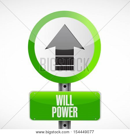 Will Power Road Sign Concept