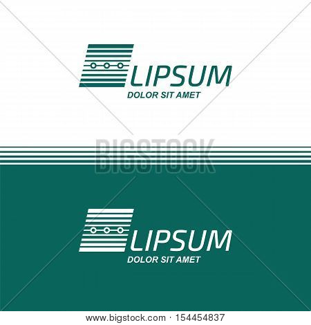 Business Technology. Vector logo design template. Electronic Digital data. Electronics concept icon. Corporate Management symbol.