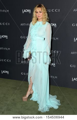 LOS ANGELES - OCT 29:  Brie Larson at the 2016 LACMA Art + Film Gala at Los Angeels Country Museum of Art on October 29, 2016 in Los Angeles, CA