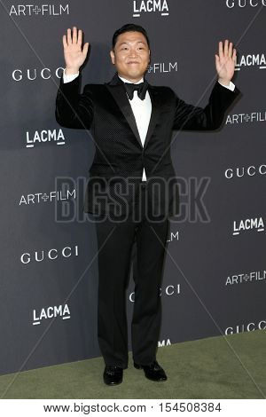 LOS ANGELES - OCT 29:  Park Jae-sang, PSY at the 2016 LACMA Art + Film Gala at Los Angeels Country Museum of Art on October 29, 2016 in Los Angeles, CA