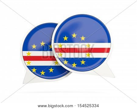 Flag Of Cape Verde, Round Chat Icon