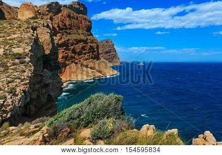 Summer Sea Coast Landscape (spain).