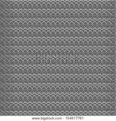 Laces on a black background. Vector 10