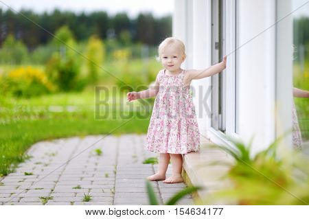 Cute Little Girl Outdoors