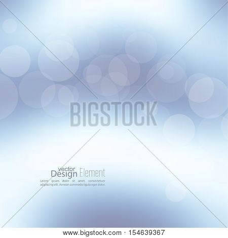 Abstract background with bokeh effect. Vector delicate  backdrop. Gentle image blur. Subtle defocused wallpaper. Soft gradient.