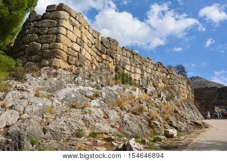 Archaeological Sites Of Mycenae And Tiryns, Greece