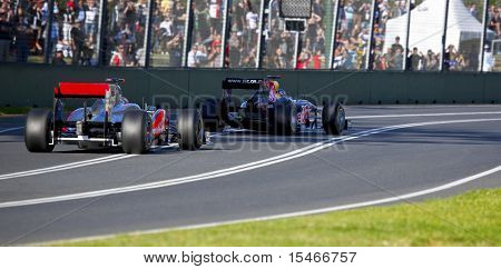 Melbourne F1 Sebastian Vettel Lewis Hamilton