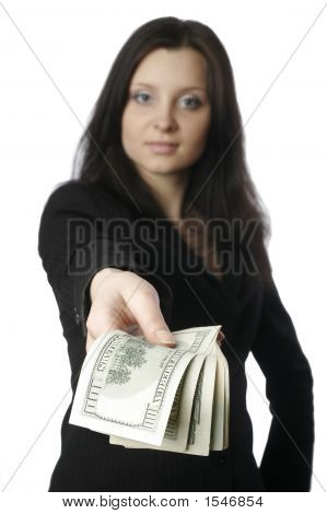 Empresaria con dinero 2