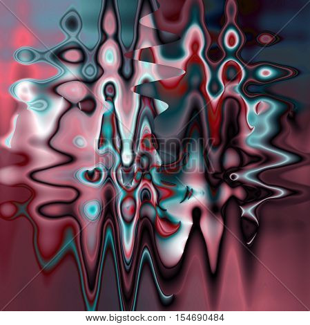 Abstract coloring background of the dark gradient with visual lighting,poolar coordinates and wave effects,good for your project design