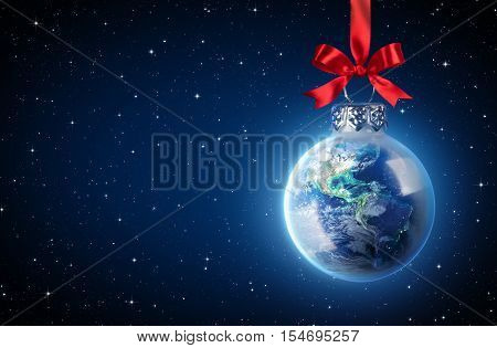 Peaceful Christmas All Over The World - Earth Ball