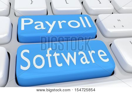 Payroll Software Concept