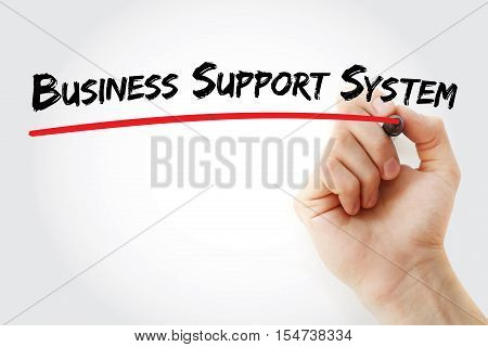 Hand Writing Business Support System