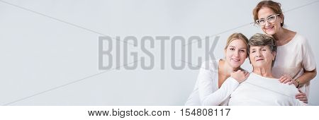 Portrait Of Multigeneration Women