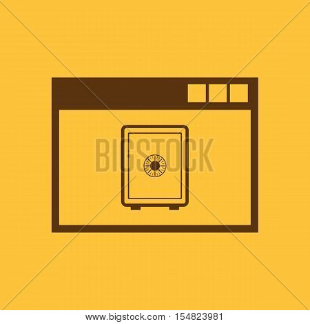 Online banking icon. vector design. online banking symbol. web. graphic. JPG. AI. app. logo. object. flat. image. sign. eps. art. picture - stock vector