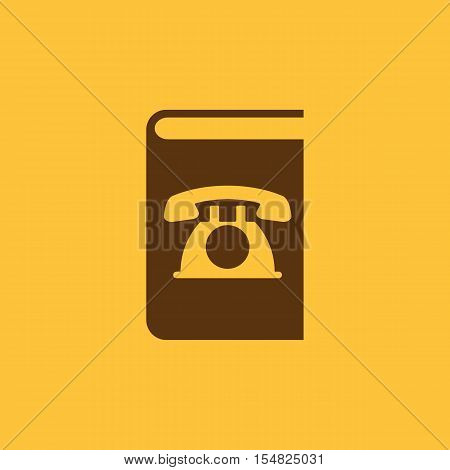 Phonebook icon. vector design. Telephone book, Phonebook symbol. web. graphic. JPG. AI. app. logo. object. flat. image. sign. eps. art. picture - stock vector